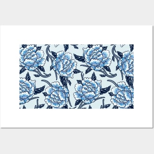 Bloom Floral Pattern Posters and Art